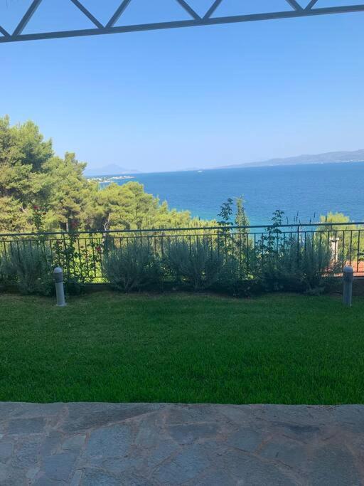 Amfiteatrico Sea View - Kalamos Attiki Apartment Markopoulon Oropou Luaran gambar