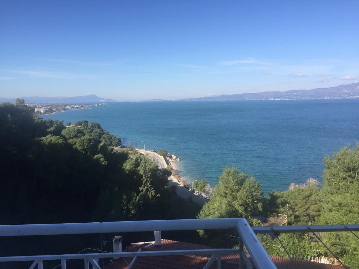 Amfiteatrico Sea View - Kalamos Attiki Apartment Markopoulon Oropou Luaran gambar